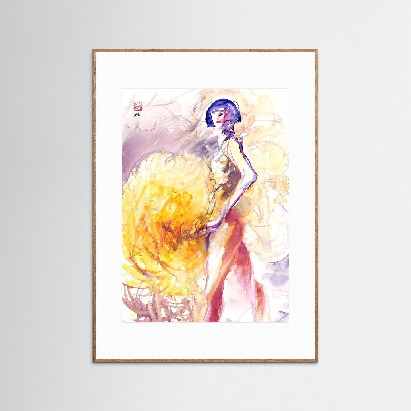 Nutcracker xmas fashion - Paper print