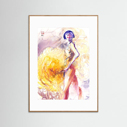 Nutcracker xmas fashion - Paper print