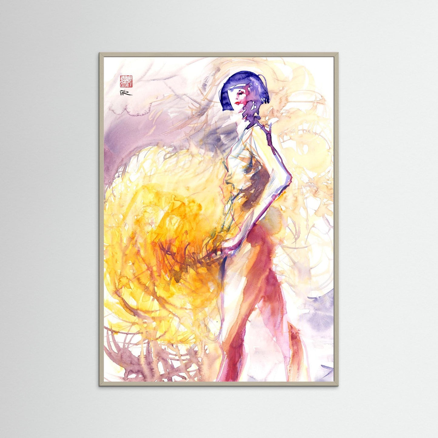 Nutcracker xmas fashion - Paper print