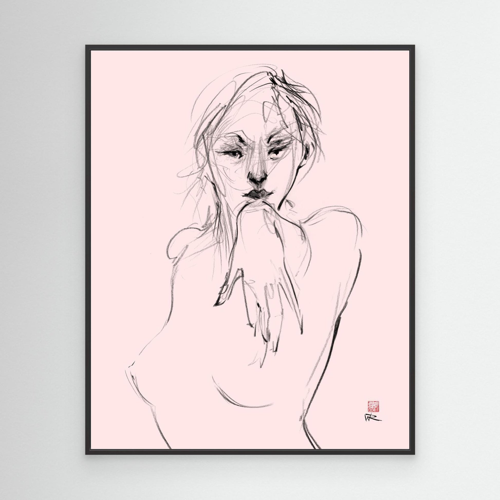 Come hither - Canvas print