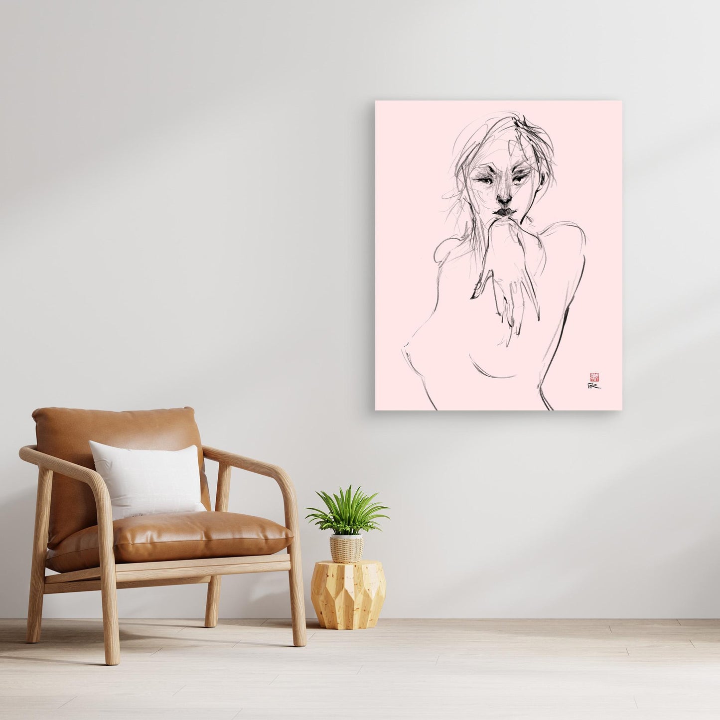 Come hither - Canvas print