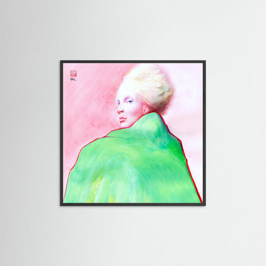 Min Ji Kim fashion - Print on fine art paper