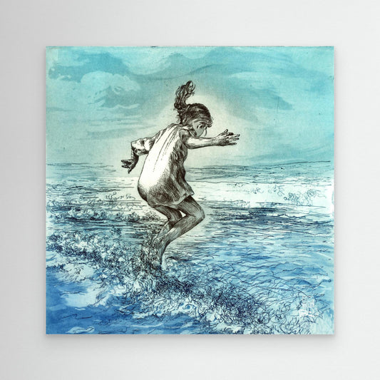 Wavejumper edition 1 - Canvas print