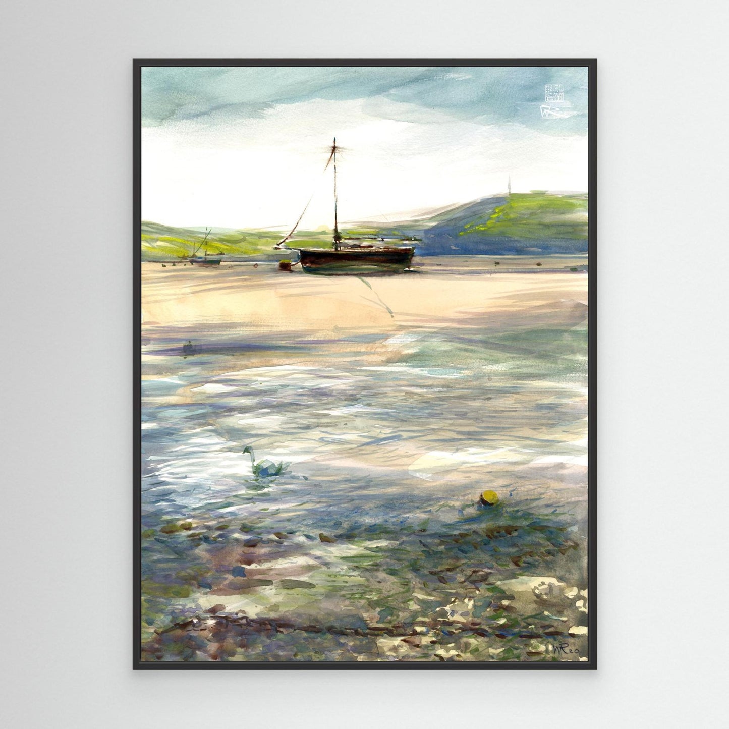 Rock sailing club - Canvas print