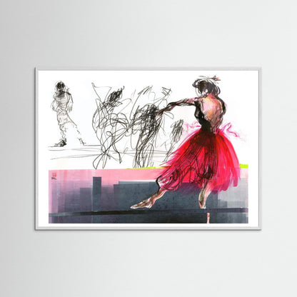 Flamenco movement - Paper print