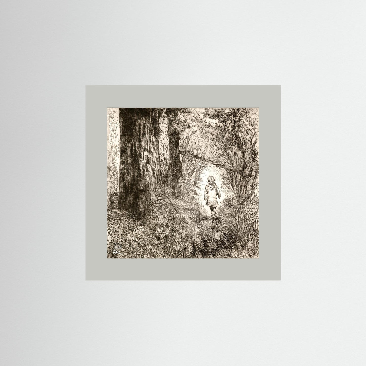 Blebell wood edition 2: Sepia