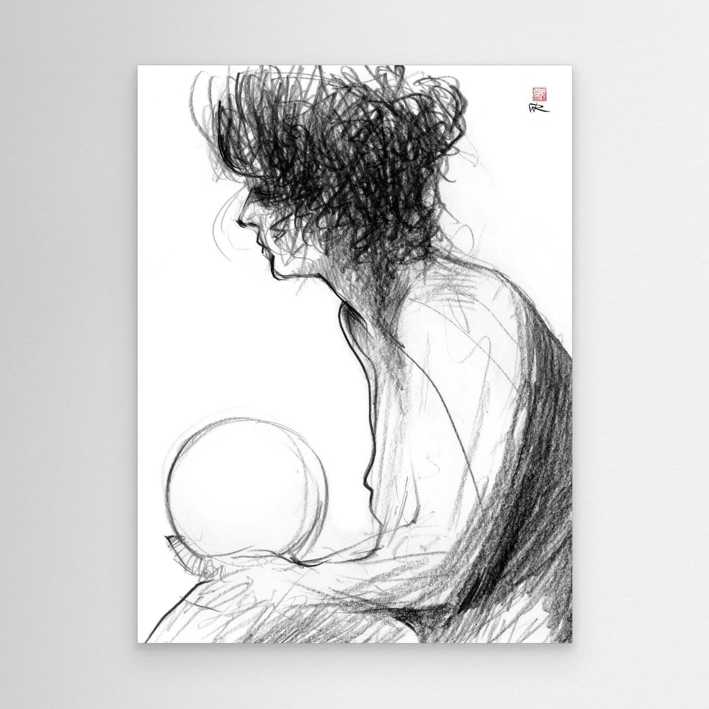 Fortune teller - Canvas print