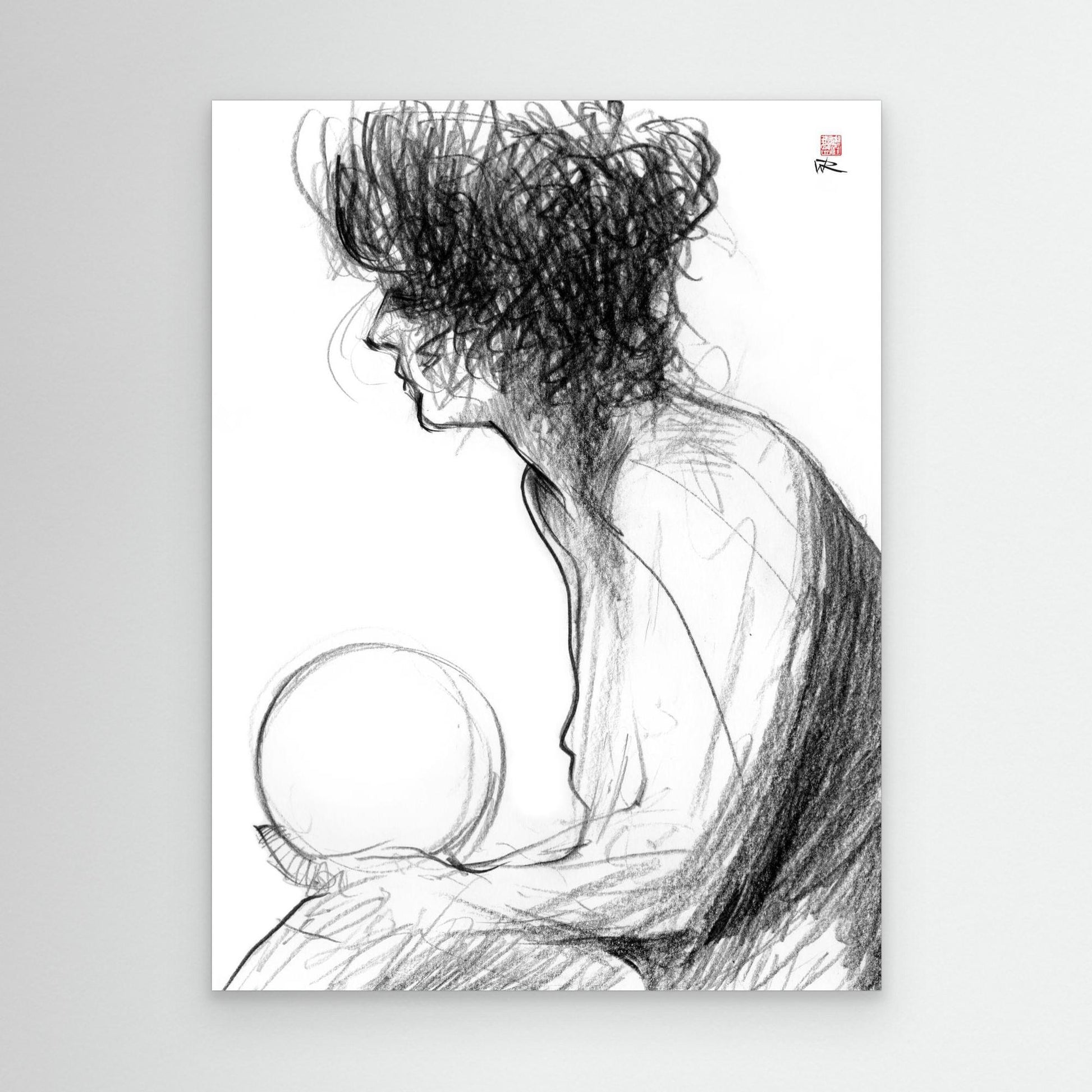 Fortune teller - Canvas print