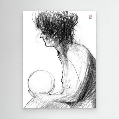 Fortune teller - Canvas print