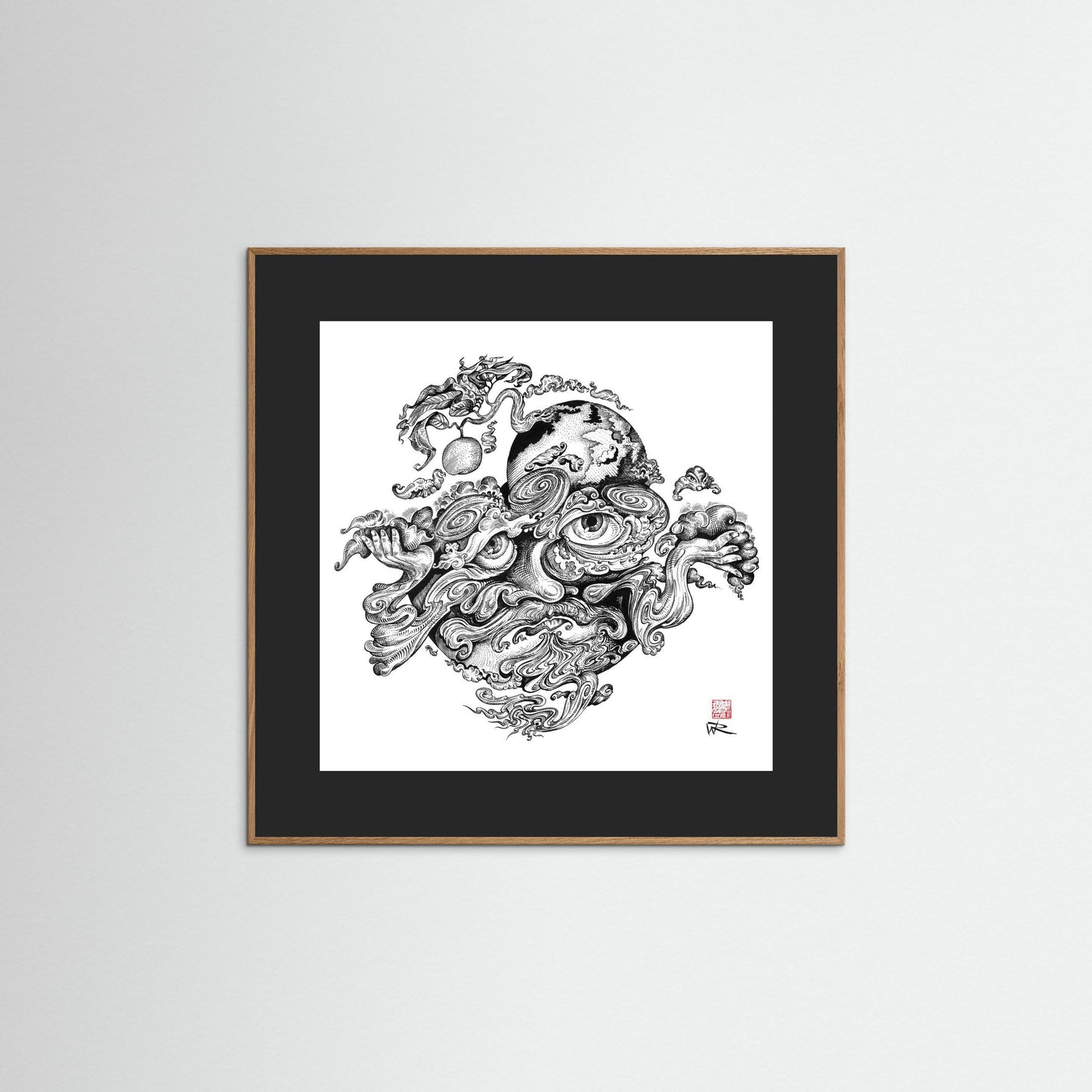 Atlas - paper print