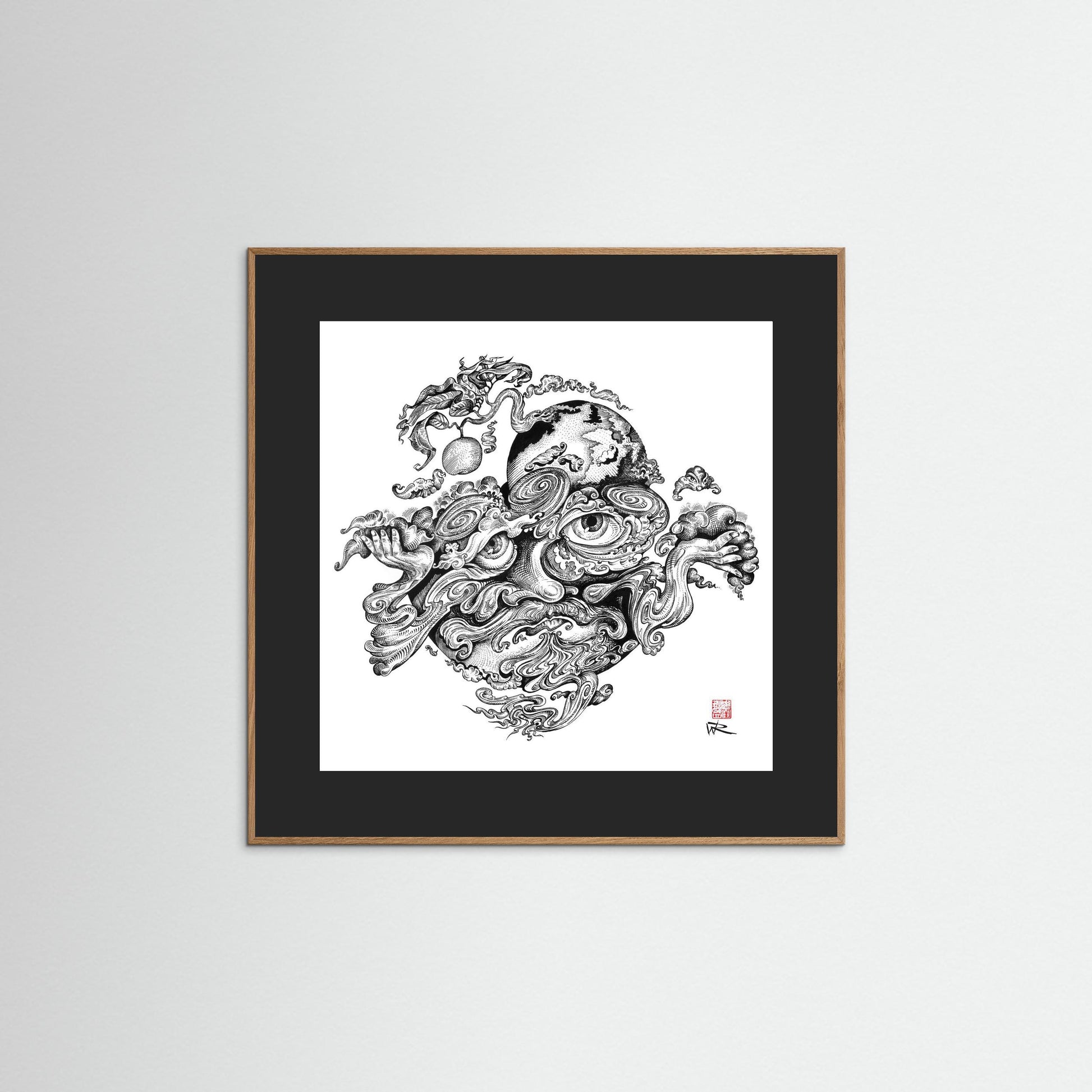 Atlas - paper print
