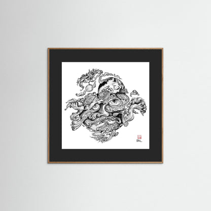 Atlas - paper print