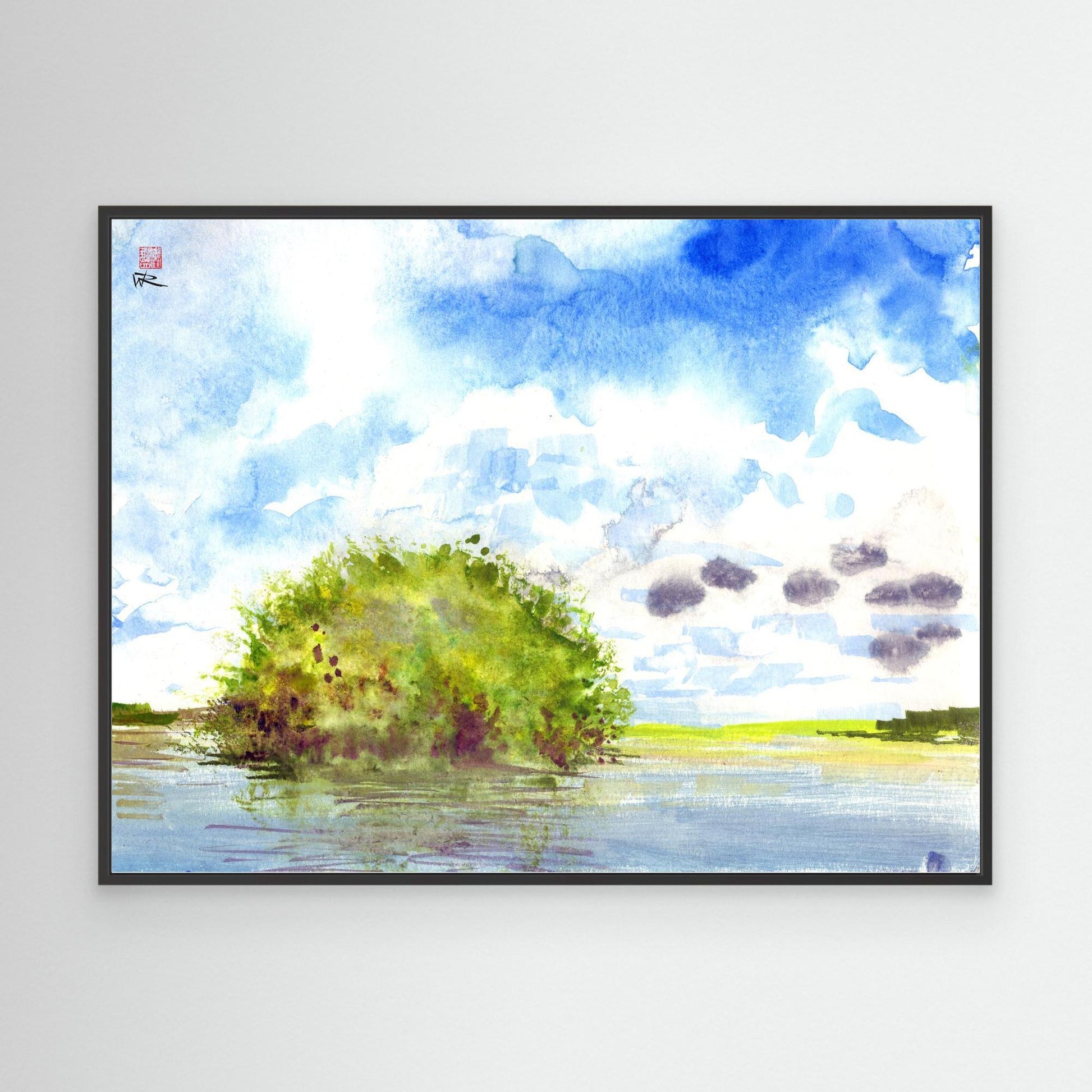 Punta Allen mangrove island