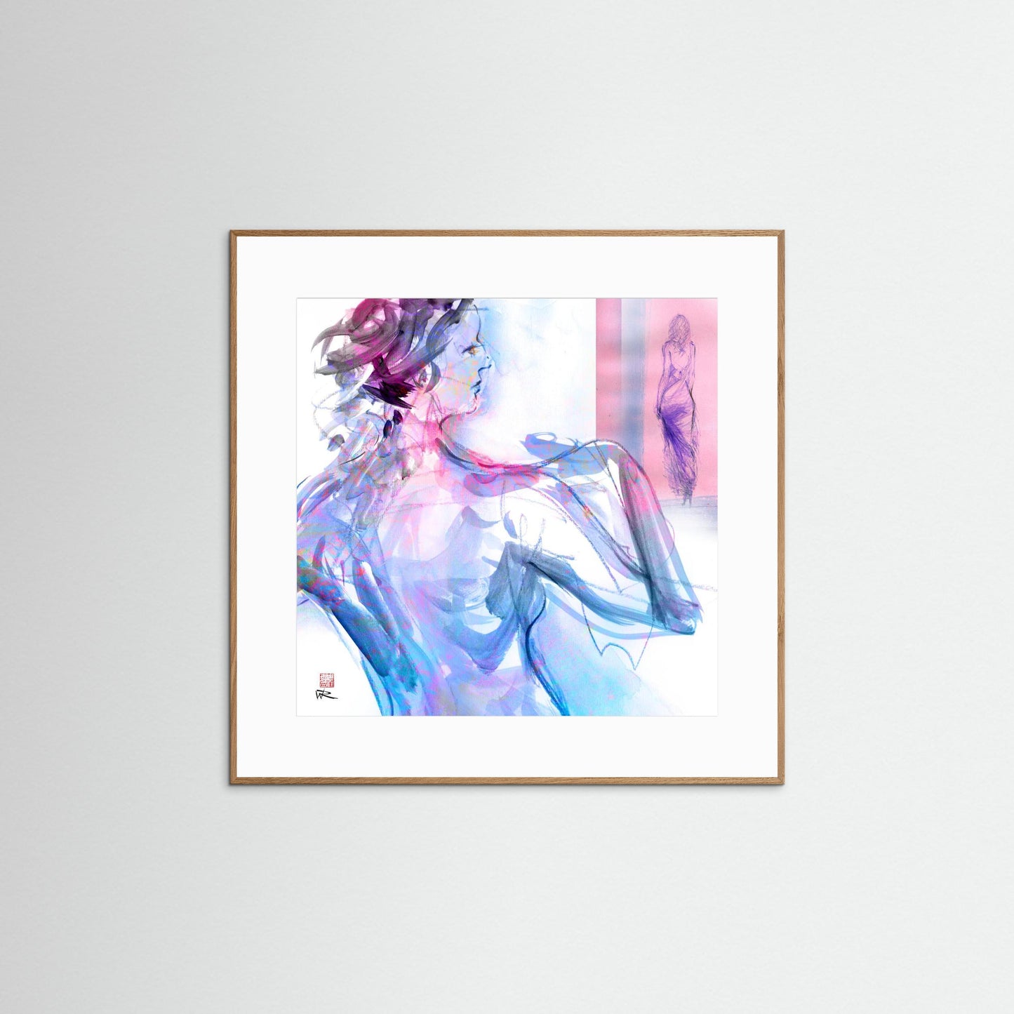 Allium figure 2 - Paper print