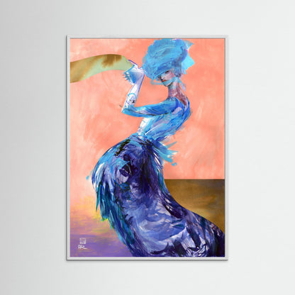 Fashionable curves - paper print