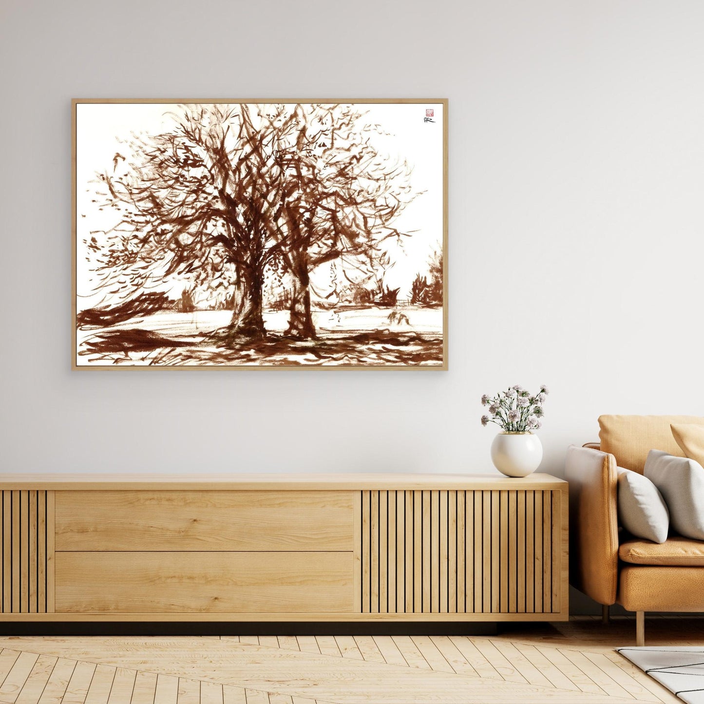English oaks at Wotton