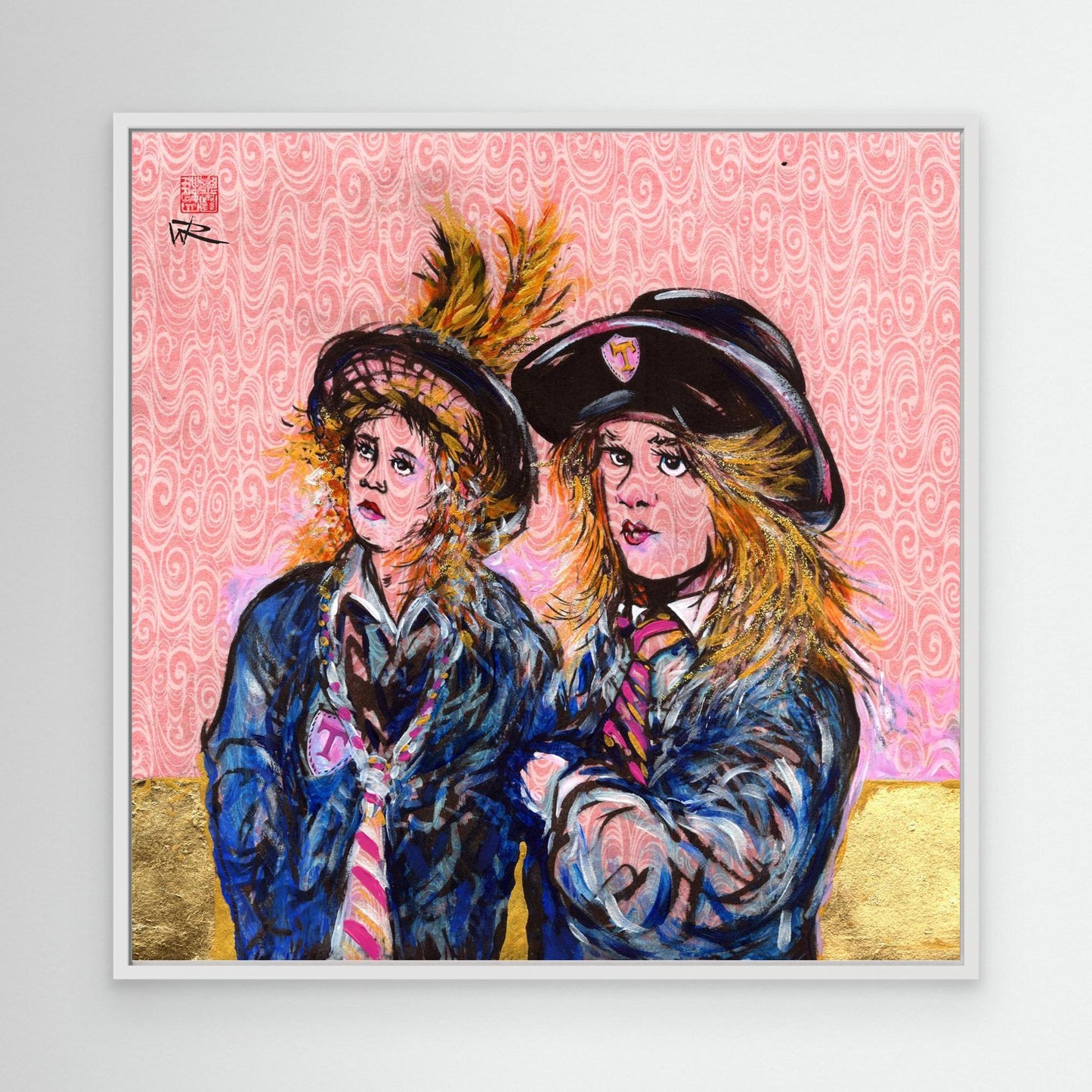 Thoughts of anarchy - Canvas print