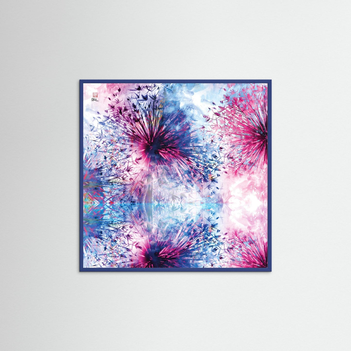 Allium pink sunshine - Paper print