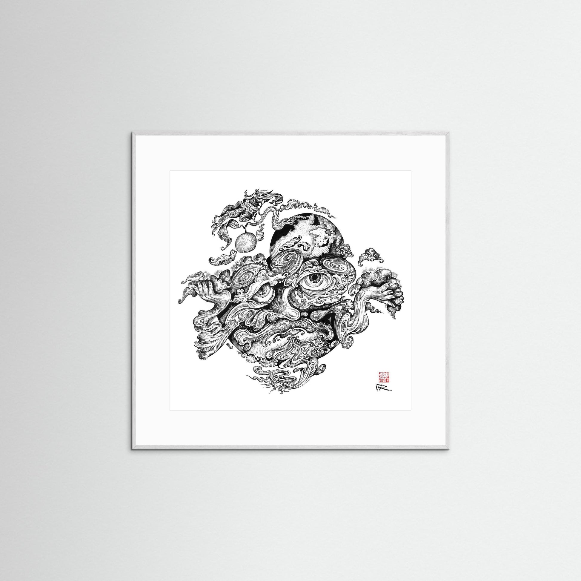 Atlas - paper print