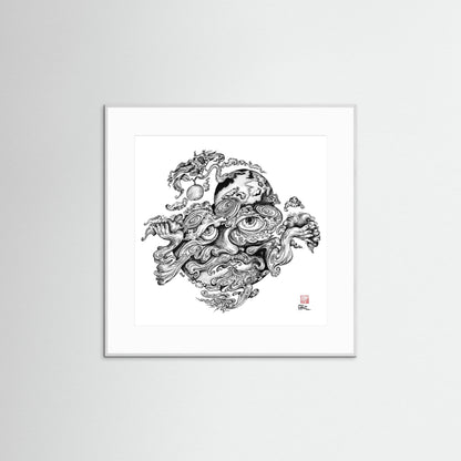 Atlas - paper print