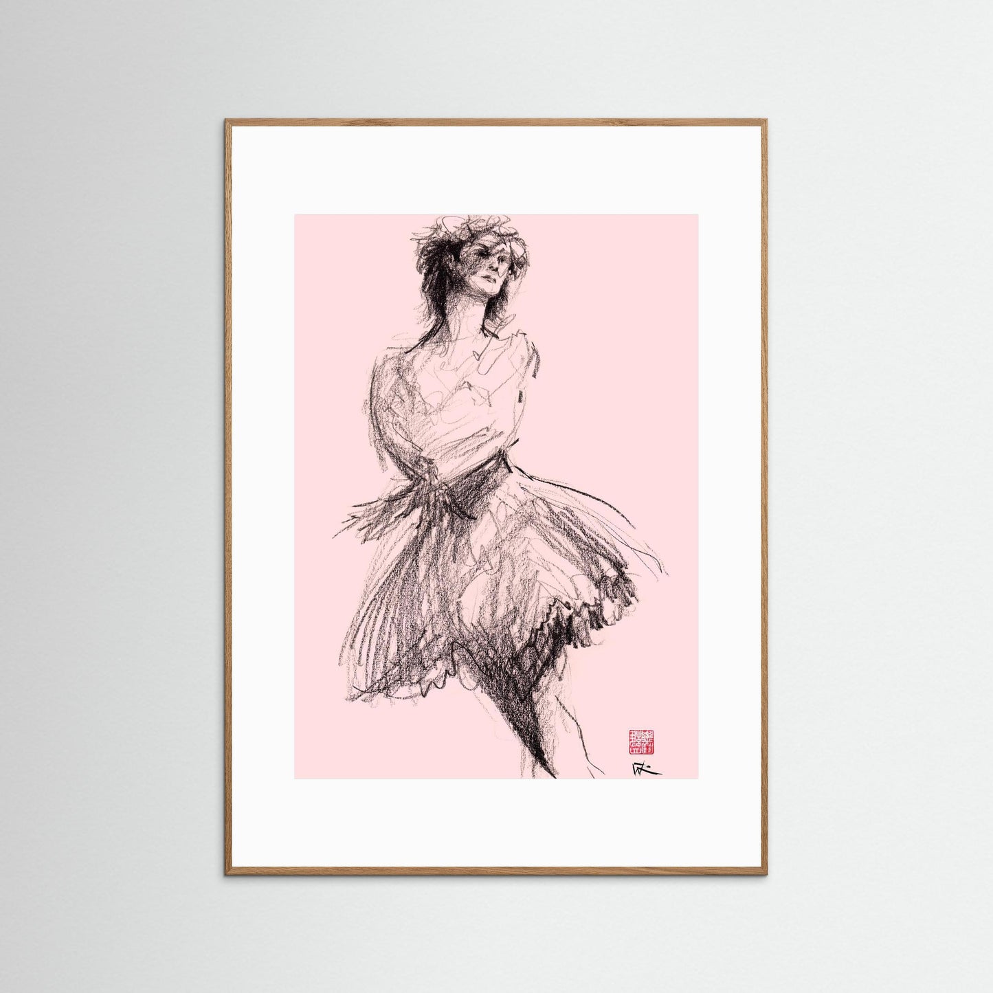 Ballet position - Paper print
