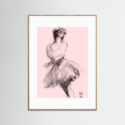 Ballet position - Paper print