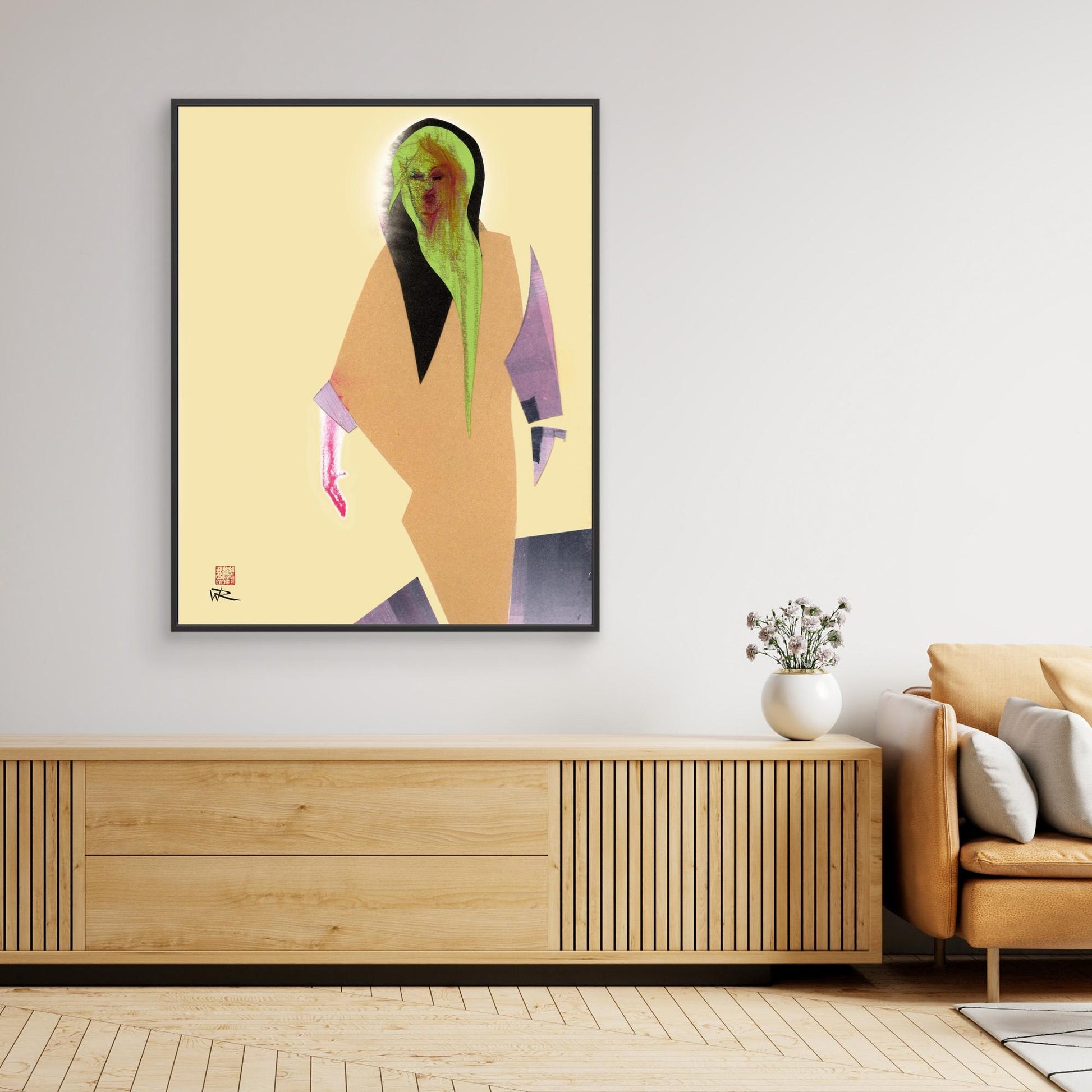 Zelena - Canvas print