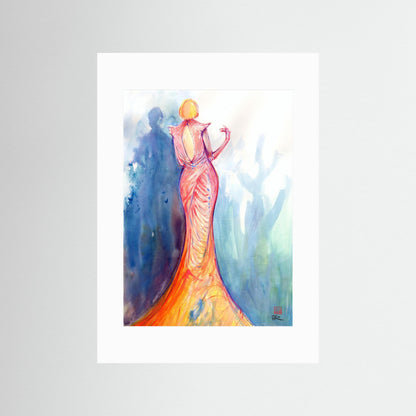 Chrysalis fashion - Paper print