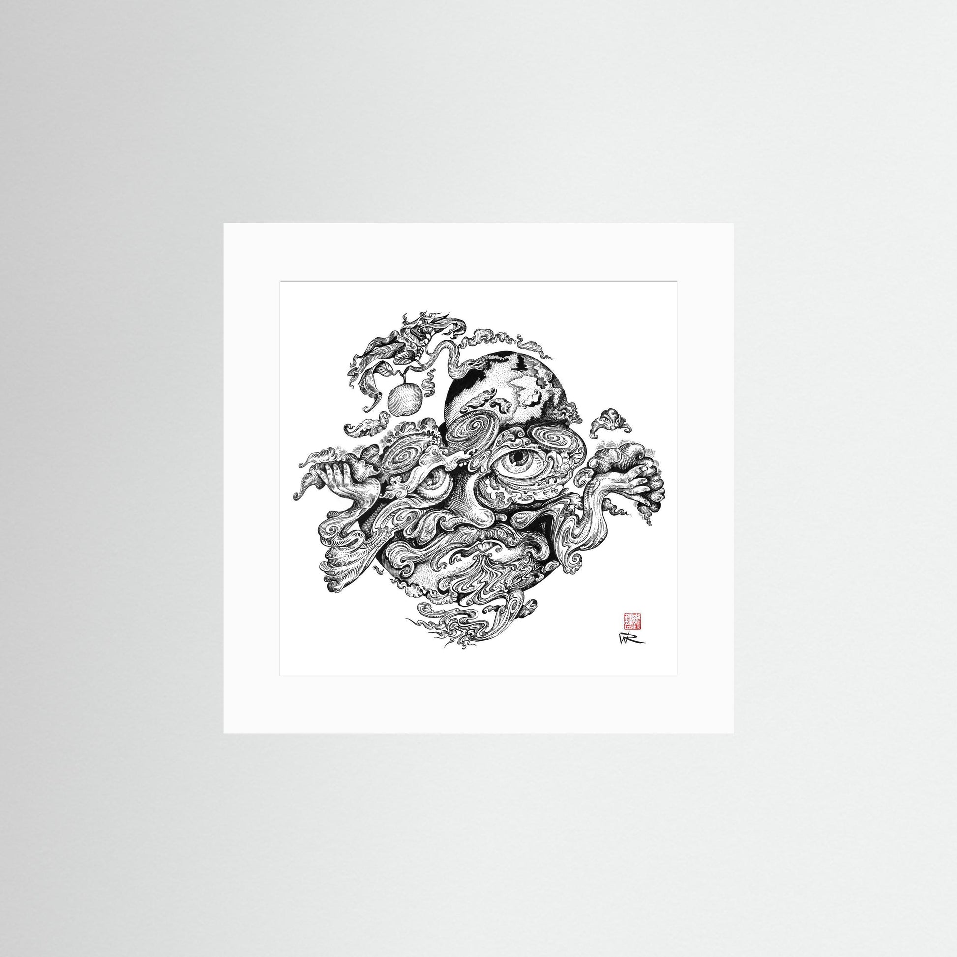 Atlas - paper print
