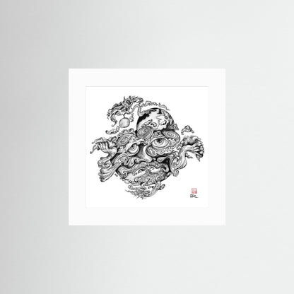 Atlas - paper print
