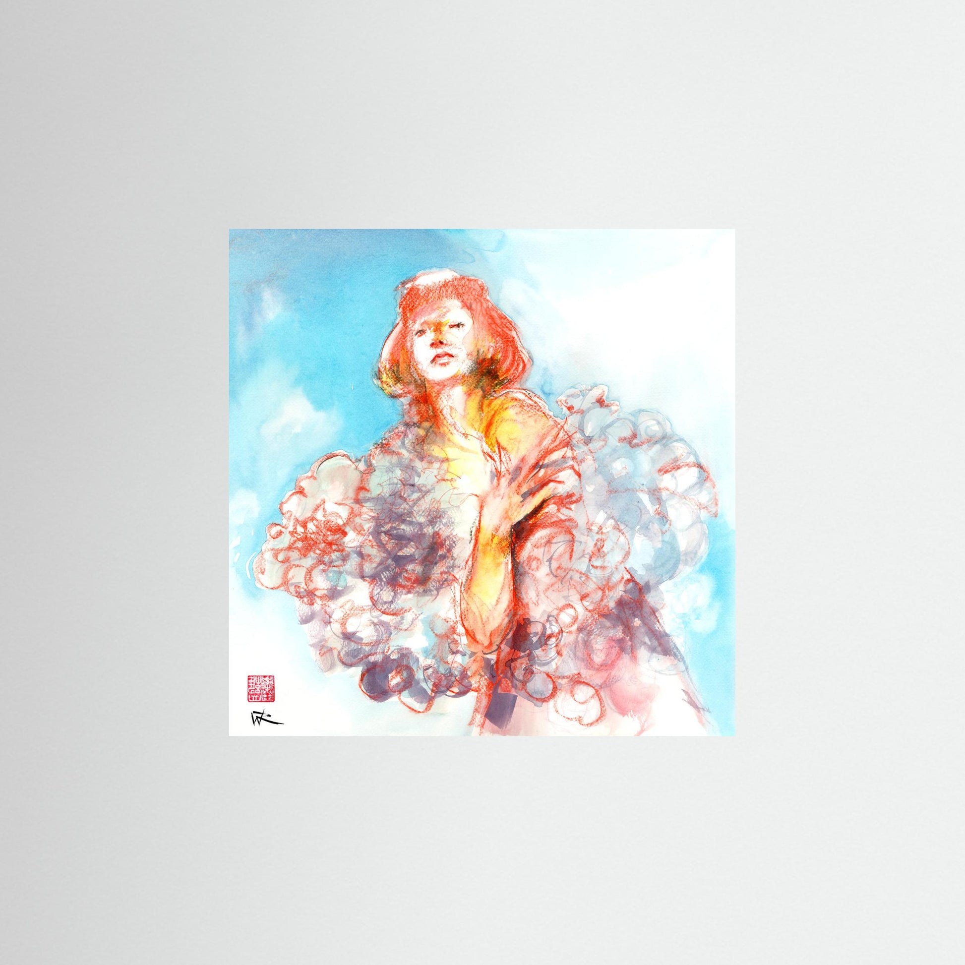 Mishi may fashion - paper print