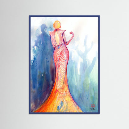 Chrysalis fashion - Paper print