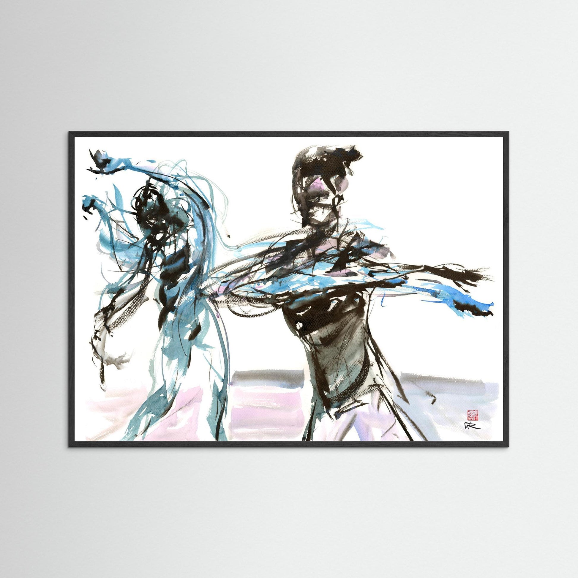 Dance synergy - paper print