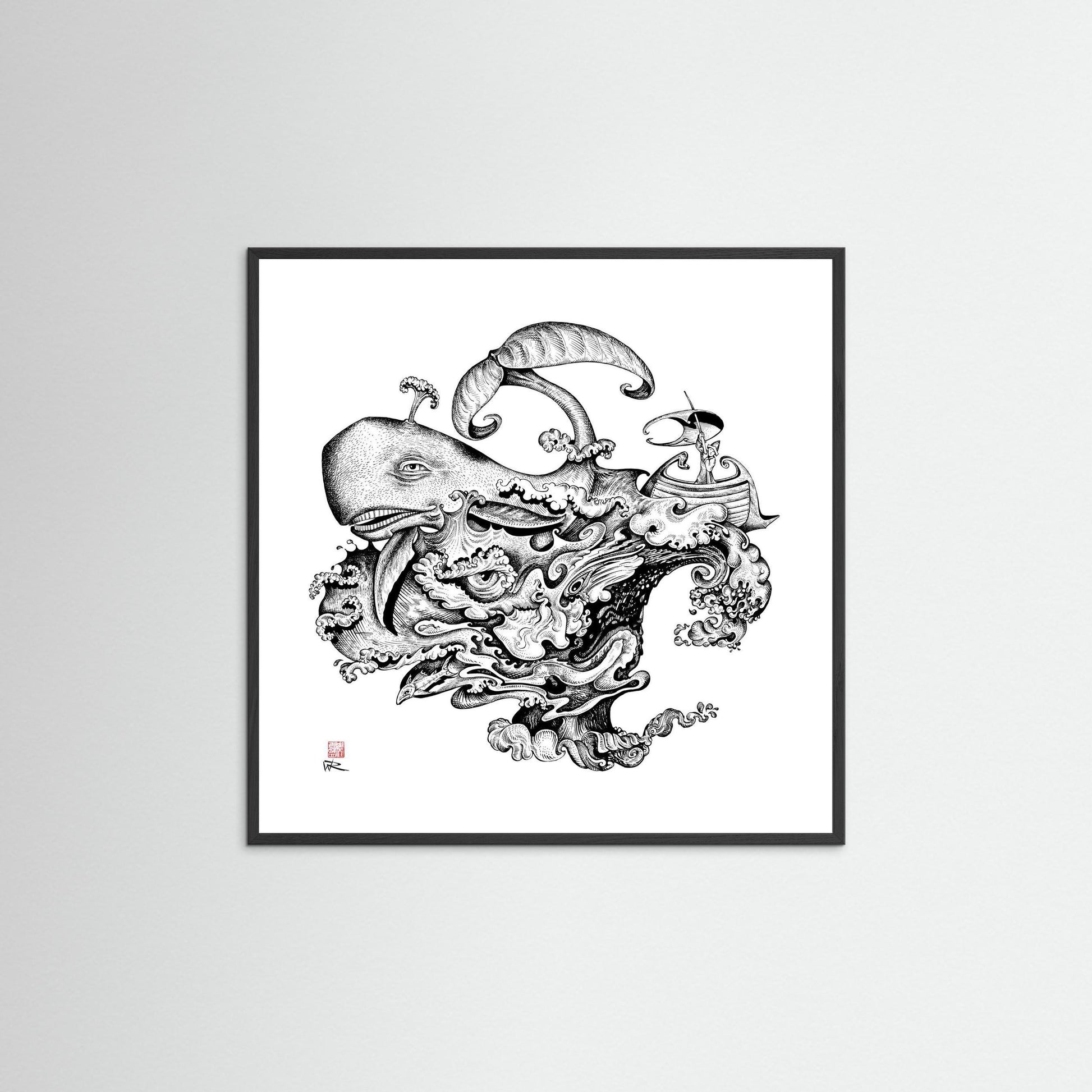 Oceanus - Paper print