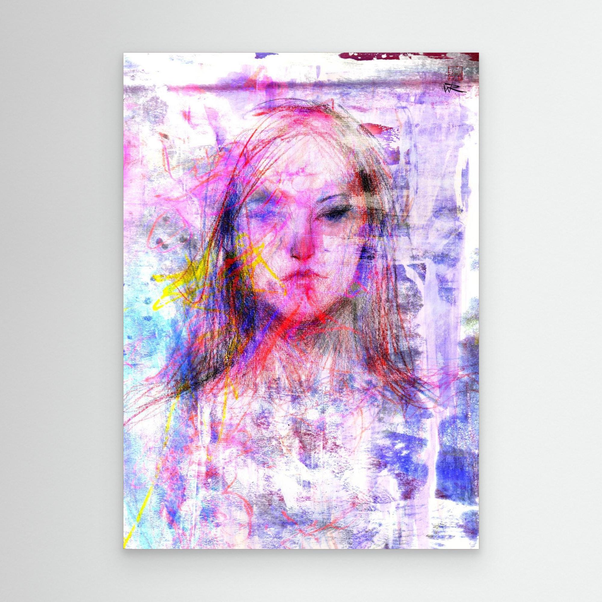 Composite Portrait of Manko 1 — Canvas Art Print by William