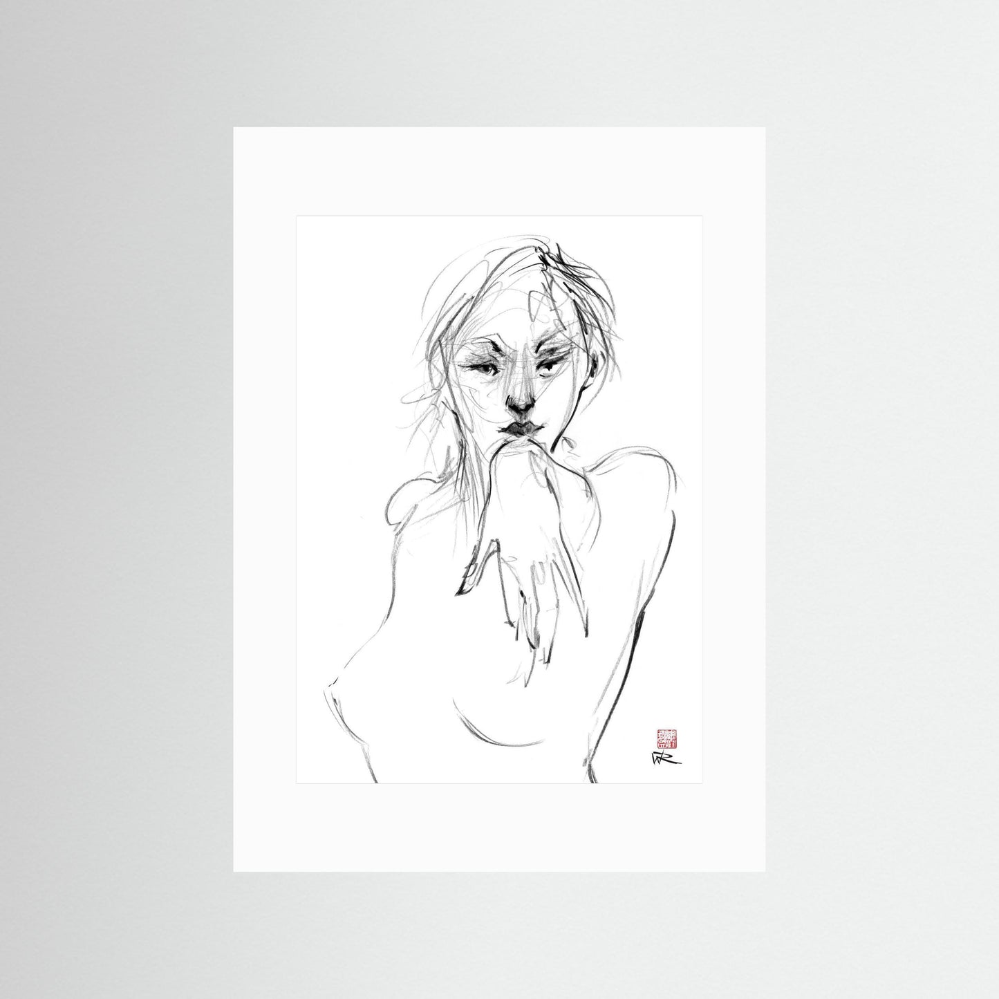 Come hither - Paper print