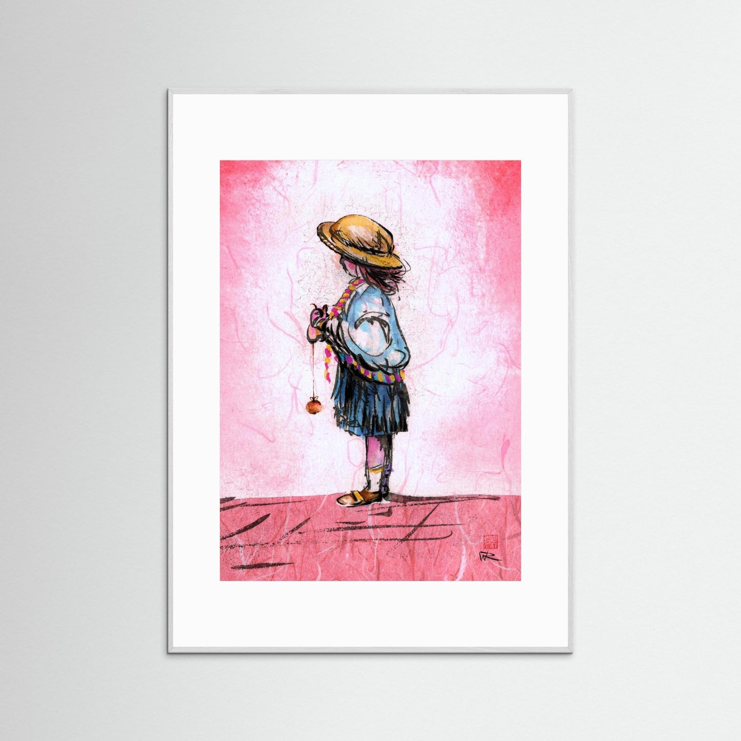 Anyone for conkers - Paper print