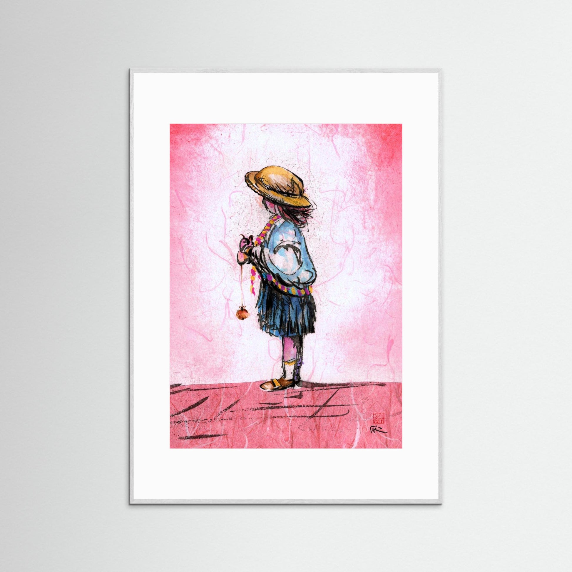 Anyone for conkers - Paper print