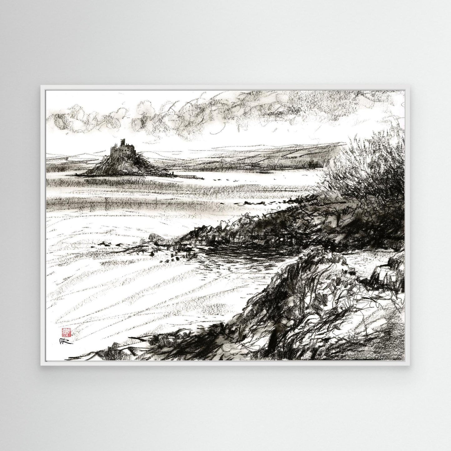 Looking over to St Micheal's mount