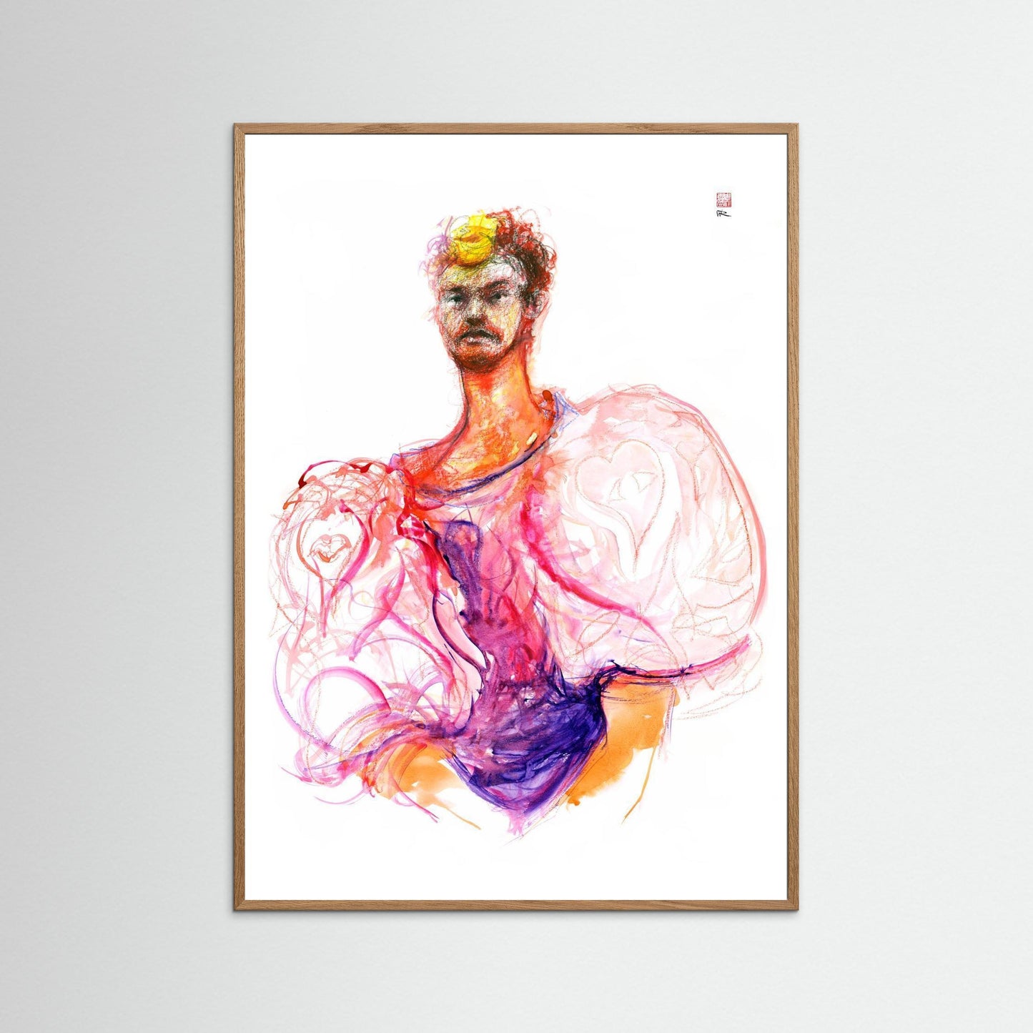 Androgynous - Paper print