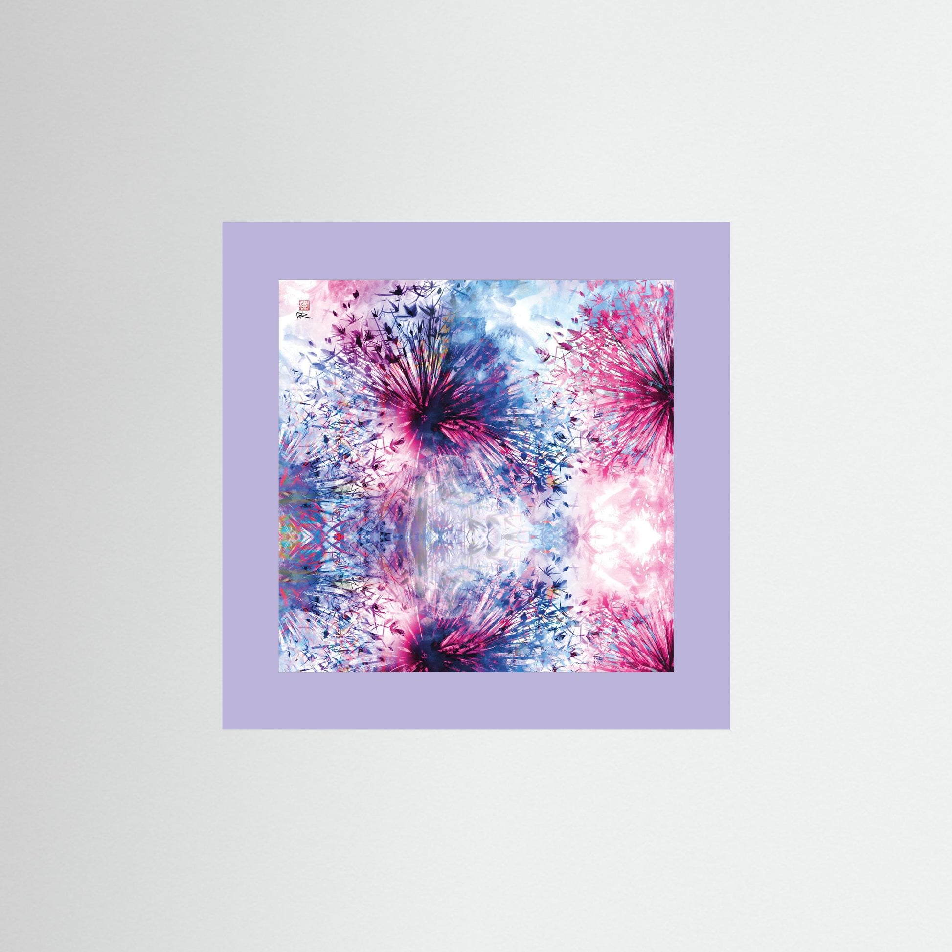 Allium pink sunshine - Paper print
