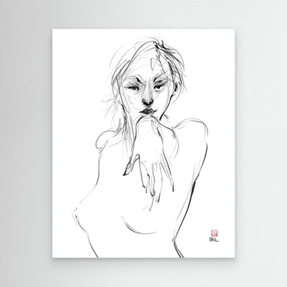 Come hither - Canvas print