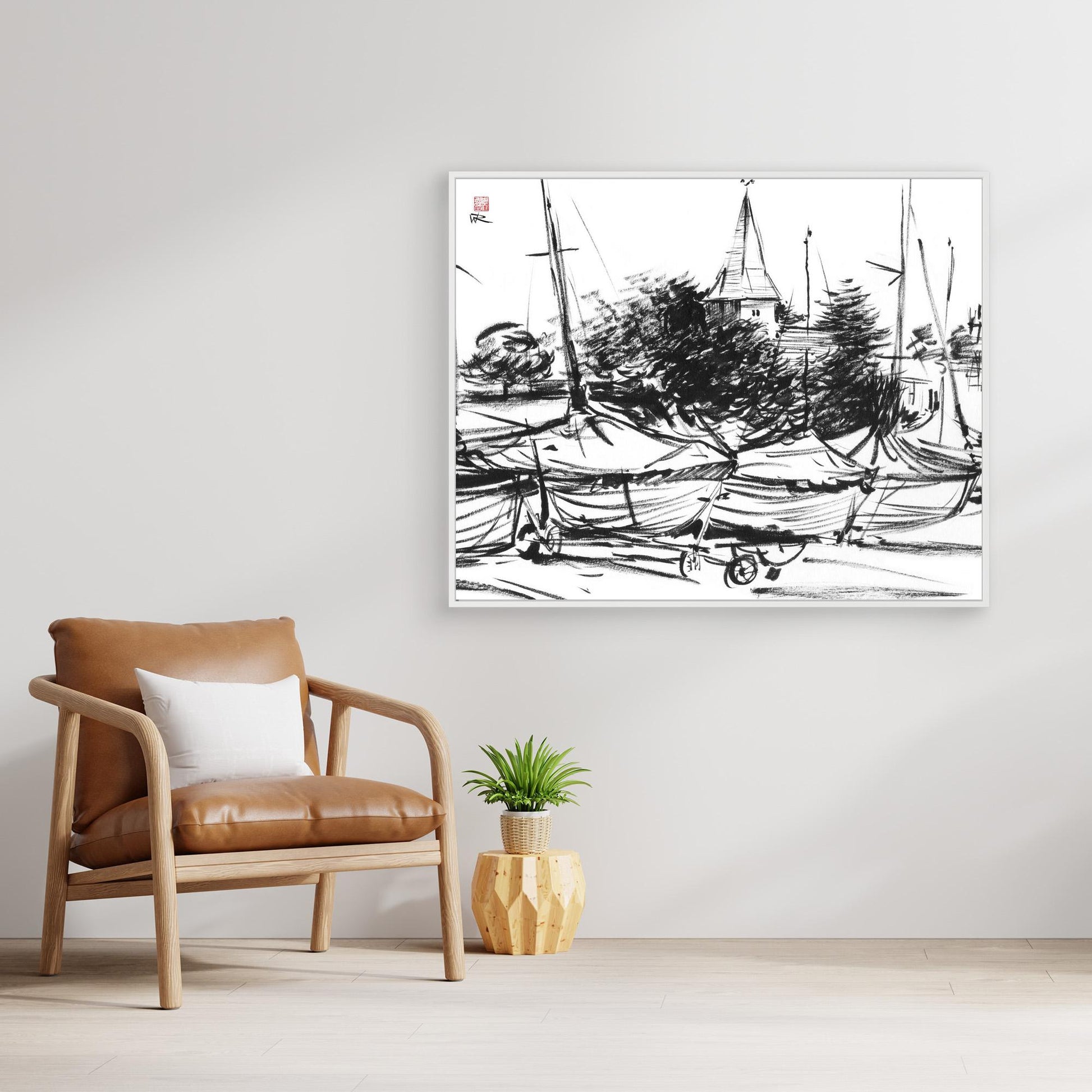 Bosham boatyard