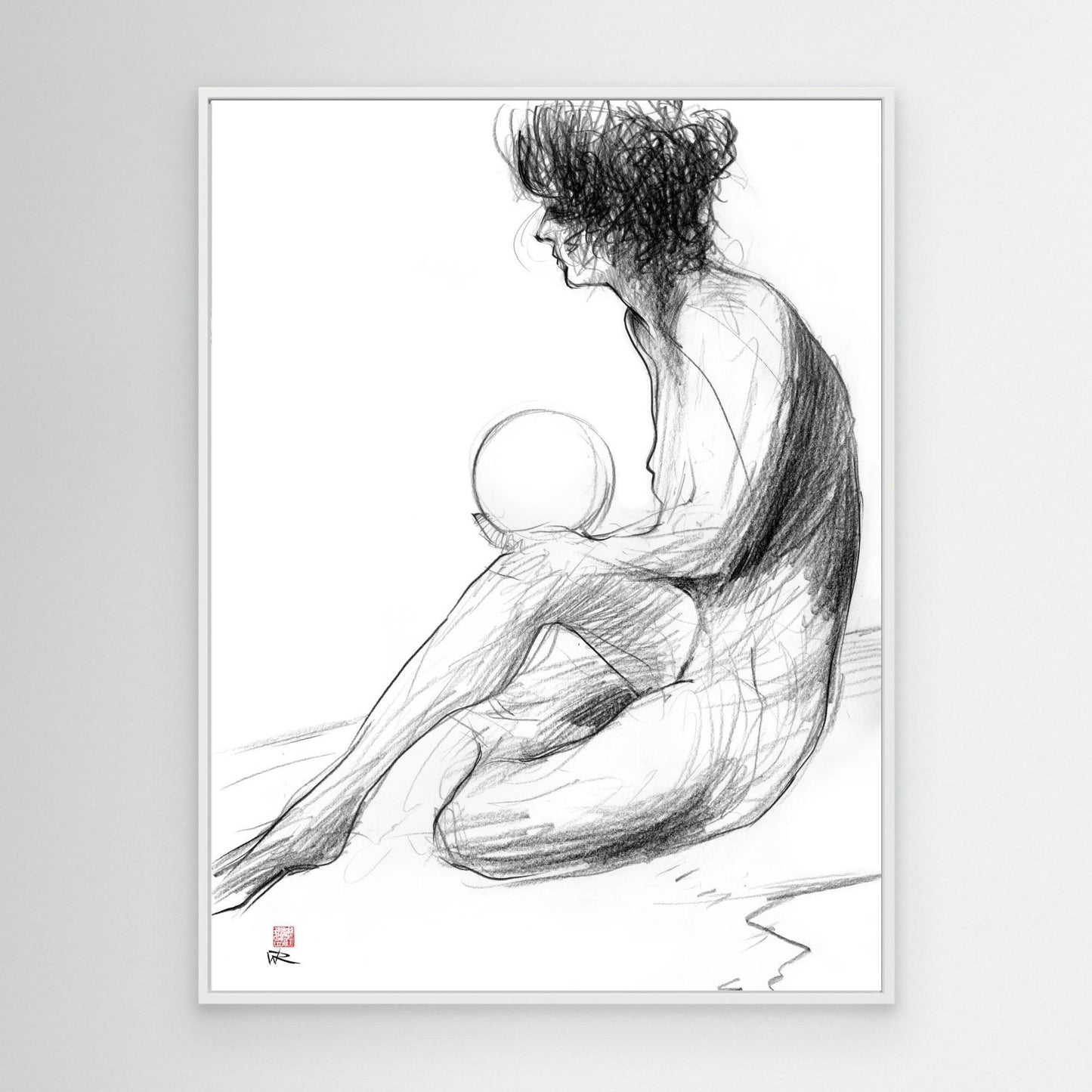 Fortune teller seated