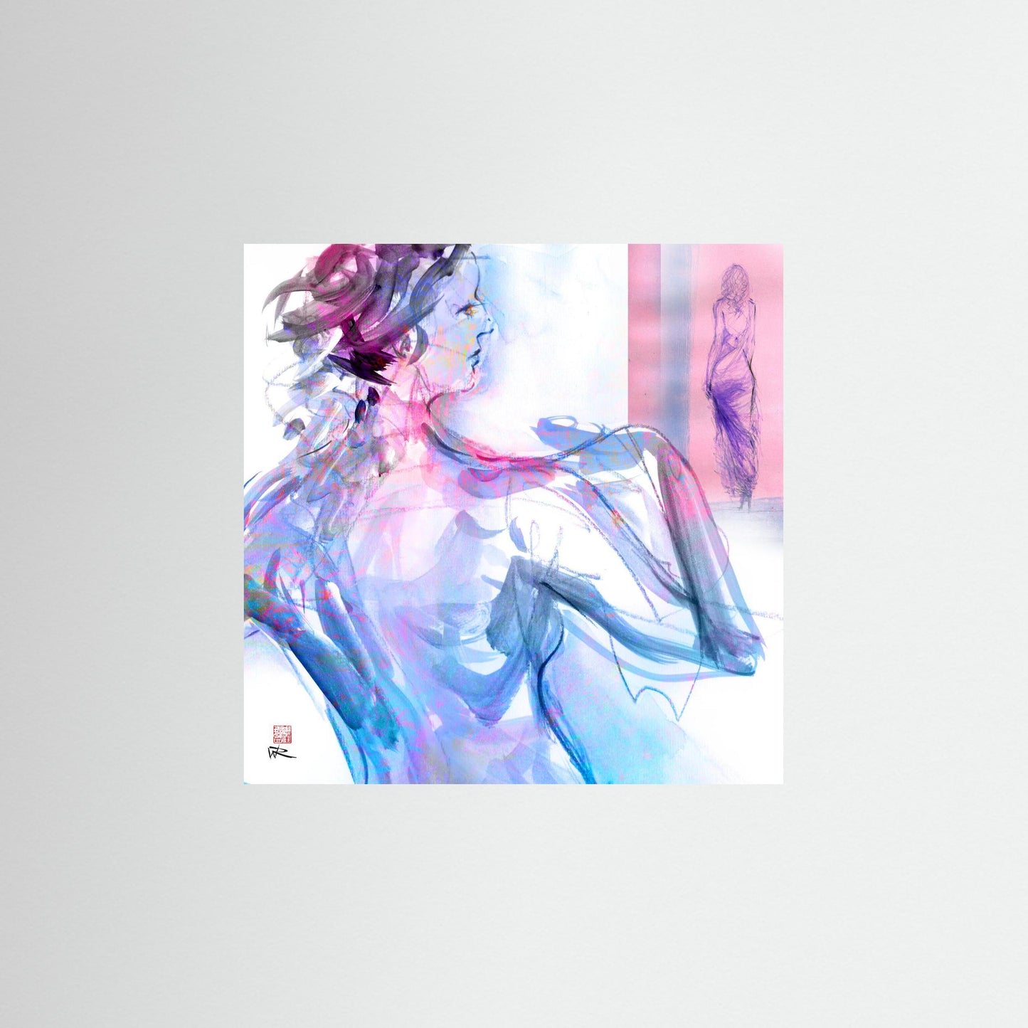 Allium figure 2 - Paper print