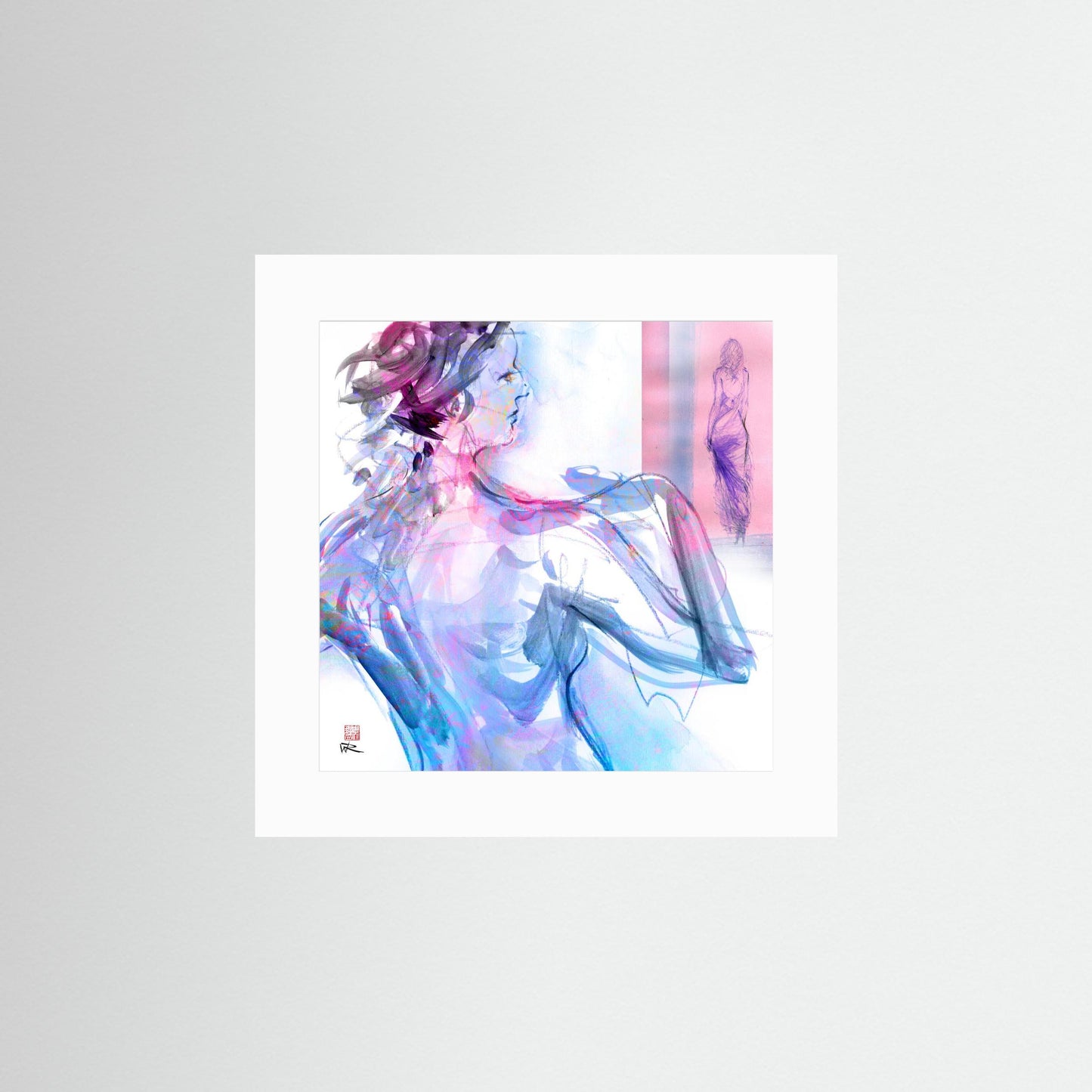 Allium figure 2 - Paper print