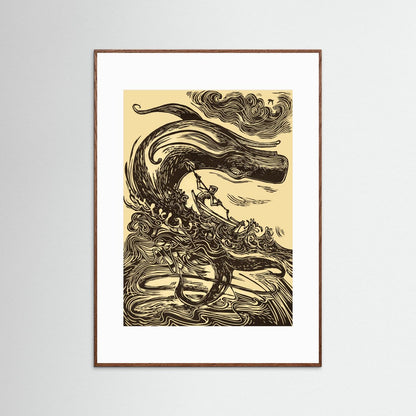 Moby Dick - Print on fine art paper