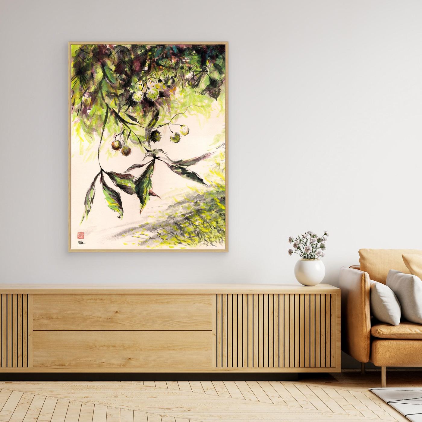 Horse Chestnuts - Canvas Art Print