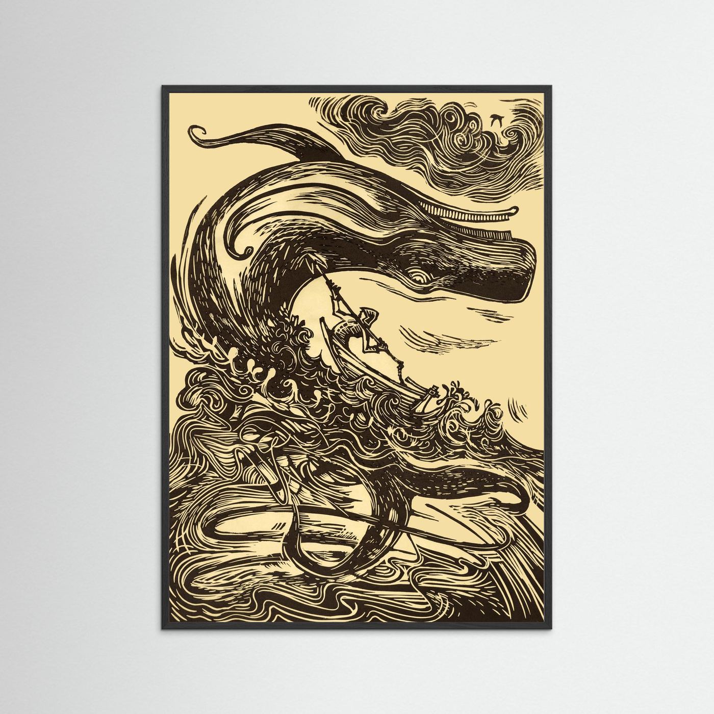 Moby Dick - Print on fine art paper