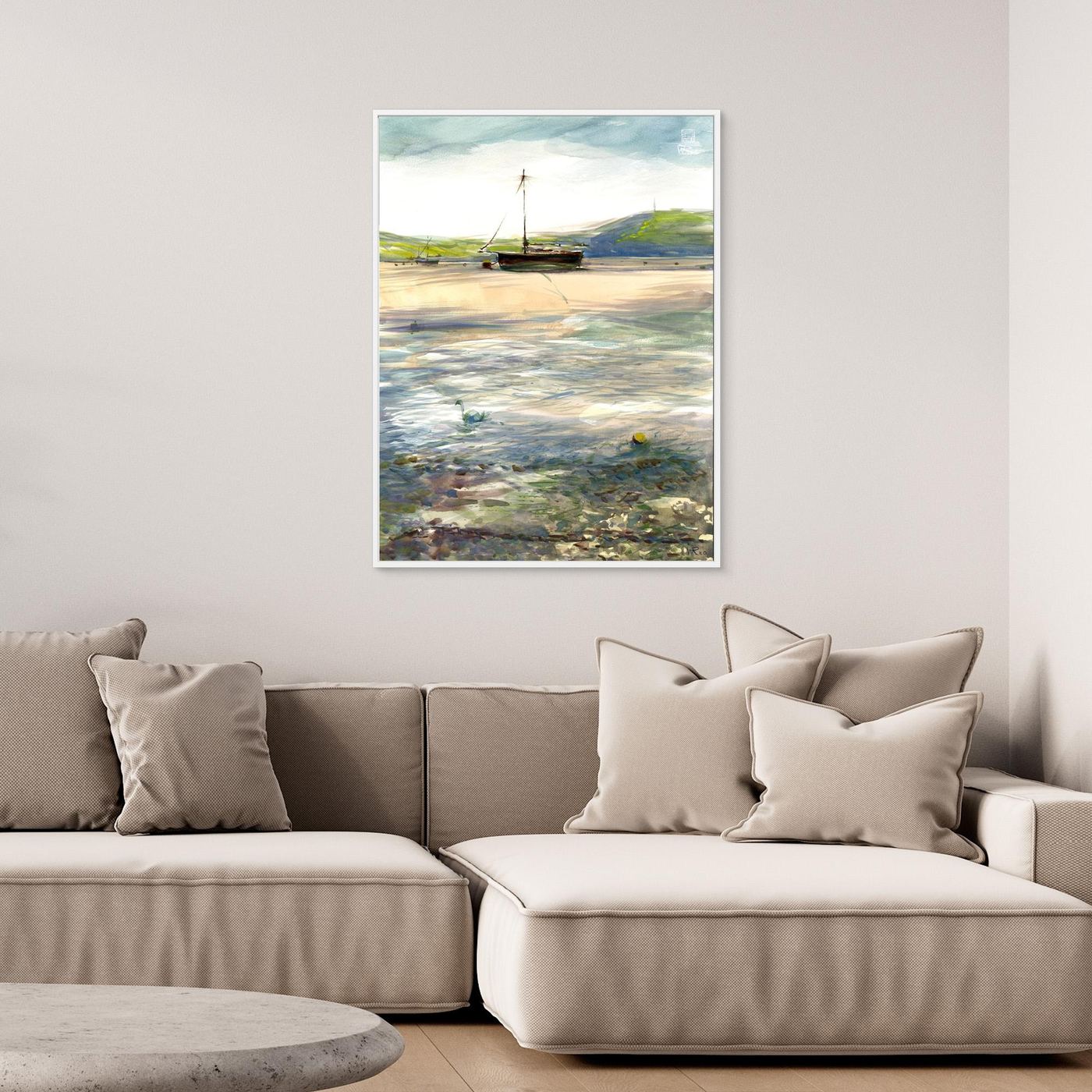 Rock sailing club - Canvas print